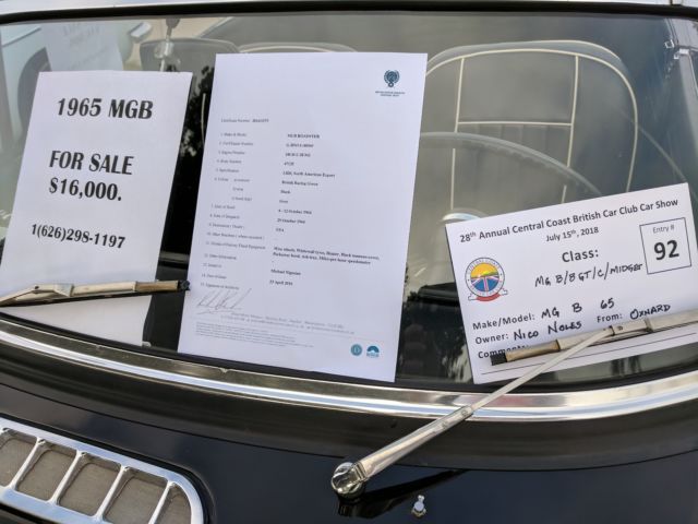 1965 MG MGB Vivyl - photo 13