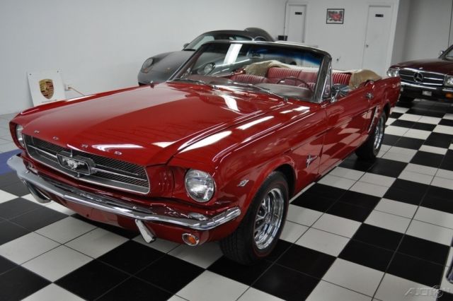 1965 Ford Mustang MUSTANG CONVERTIBLE - VERY CLEAN - NEW PAINT - photo 5