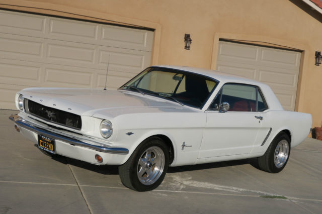 1965 MUSTANG 302 V8 C CODE CLEAN CALIFORNIA CAR, NEW PAINT AND INTERIOR !!!!!!!! 1965 Ford Mustang 302 V8 C CODE CLEAN CALIFORNIA CAR, NICE PAINT !!