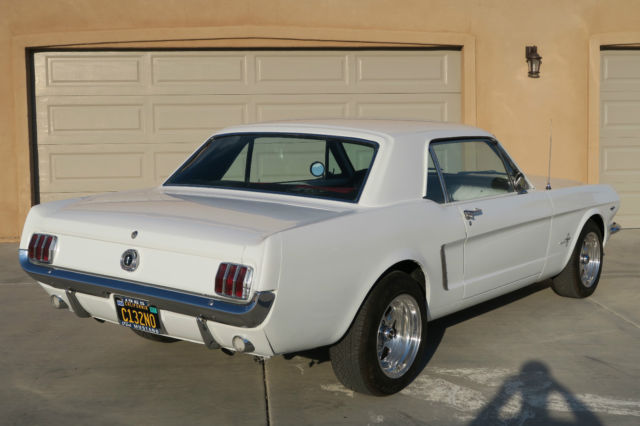 1965 Ford Mustang 302 V8 C CODE CLEAN CALIFORNIA CAR, NICE PAINT !! - photo 5