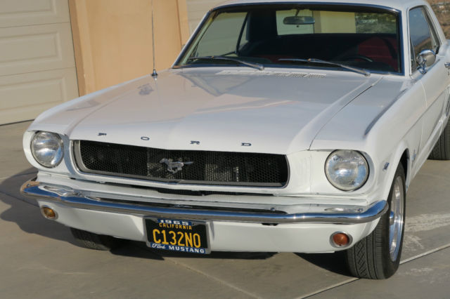 1965 Ford Mustang 302 V8 C CODE CLEAN CALIFORNIA CAR, NICE PAINT !! - photo 6