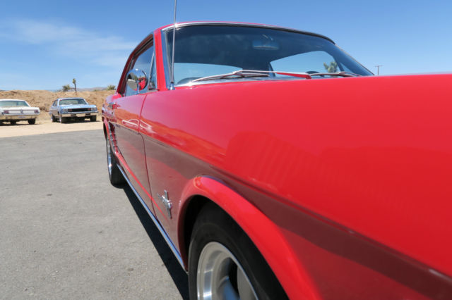 1965 Ford Mustang 4 SPEED C CODE 289 V8 AC CAR BUILT IN SAN JOSE CA - photo 11