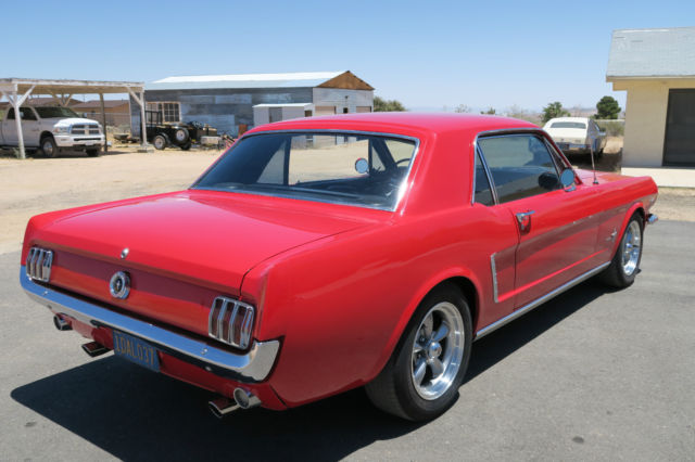 1965 Ford Mustang 4 SPEED C CODE 289 V8 AC CAR BUILT IN SAN JOSE CA - photo 4