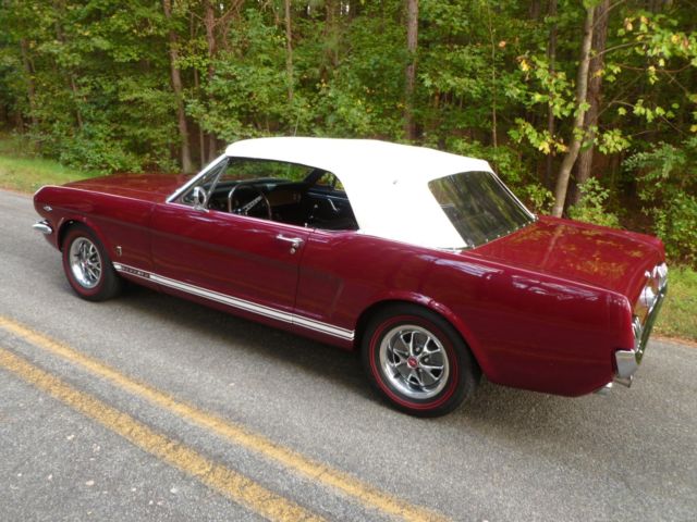 1966 Ford Mustang Convertible 4-Speed, A/C, P/S, Disc Brakes - photo 3