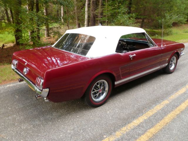 1966 Ford Mustang Convertible 4-Speed, A/C, P/S, Disc Brakes - photo 4