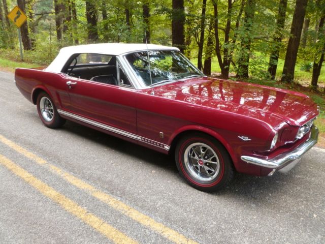 1966 Ford Mustang Convertible 4-Speed, A/C, P/S, Disc Brakes - photo 5