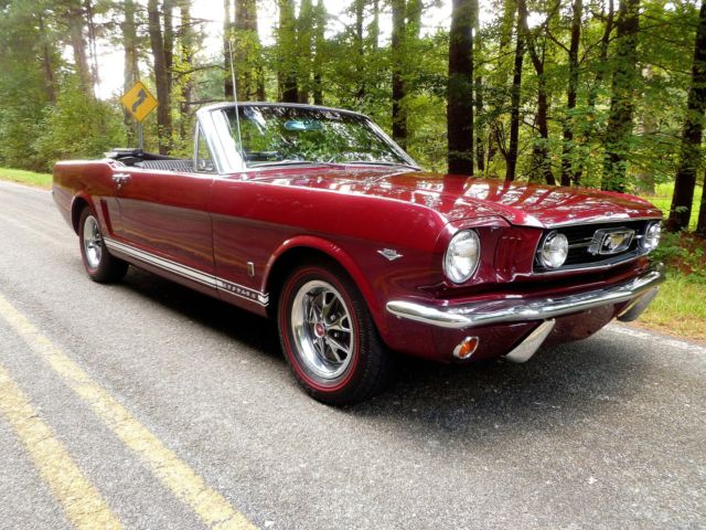 1966 Ford Mustang Convertible 4-Speed, A/C, P/S, Disc Brakes - photo 8