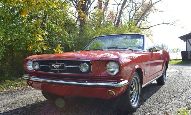 1965 Ford Mustang 289 AUTO CONSOLE COLD AC POWER TOP CONVERTIBLE - photo 10