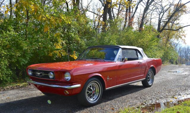 1965 Ford Mustang 289 AUTO CONSOLE COLD AC POWER TOP CONVERTIBLE - photo 2