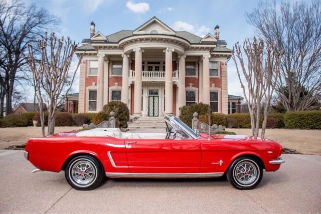 1965 MUSTANG CONVERTIBLE 289 V8 Cold A/C !! P/S P/B P/T 1966 1967 1968 FASTBACK 1965 Ford Mustang