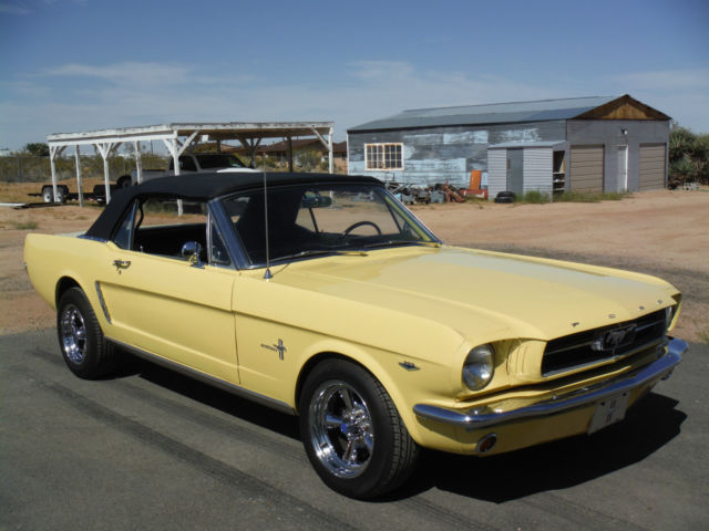 1965 Ford Mustang CONVERTIBLE C CODE 302 WITH AOD - photo 2