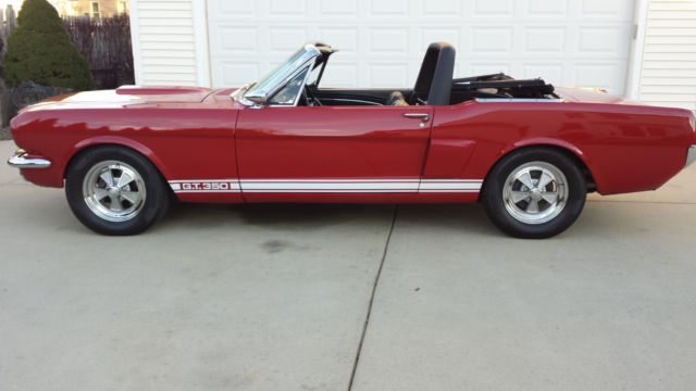 1965 Mustang Convertible GT350 Tribute--Ground Up Restoratation 1965 Ford Mustang