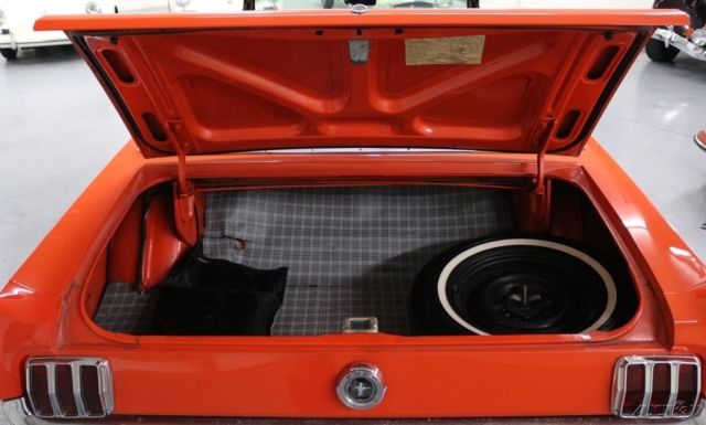 1965 Ford Mustang 1 OWNER 1965 MUSTANG CONVERTIBLE ORIGINAL INTERIOR - photo 12