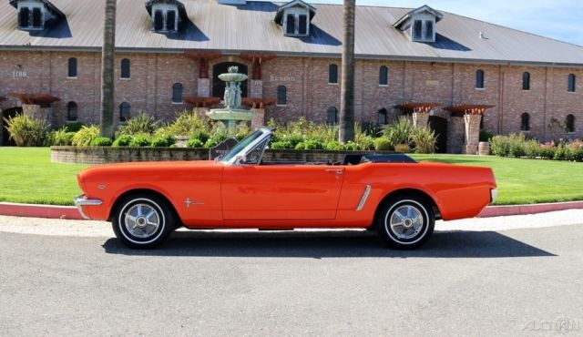 1965 Ford Mustang 1 OWNER 1965 MUSTANG CONVERTIBLE ORIGINAL INTERIOR - photo 2