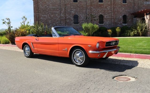 1965 Ford Mustang 1 OWNER 1965 MUSTANG CONVERTIBLE ORIGINAL INTERIOR - photo 5