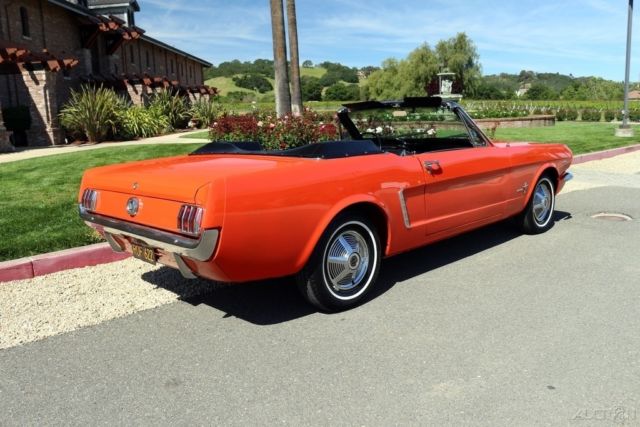 1965 Ford Mustang 1 OWNER 1965 MUSTANG CONVERTIBLE ORIGINAL INTERIOR - photo 7