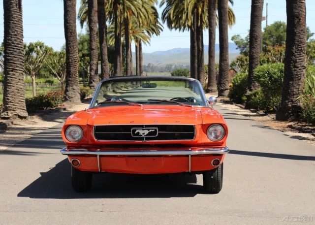 1965 Ford Mustang 1 OWNER 1965 MUSTANG CONVERTIBLE ORIGINAL INTERIOR - photo 8