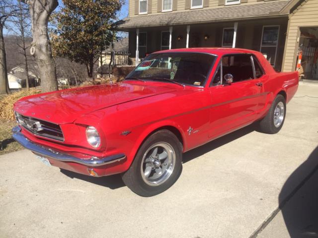 1965 Mustang Coupe 289 V-8 bored .60 over Redone inside and out!! 1965 Ford Mustang Base Hardtop 2-Door