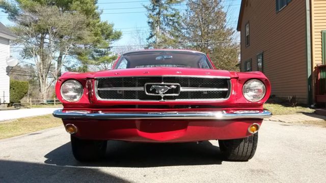 1965 Mustang Coupe V8 302 Automatic Pony Interior Disc Brake Retrosound Stereo 1965 Ford Mustang