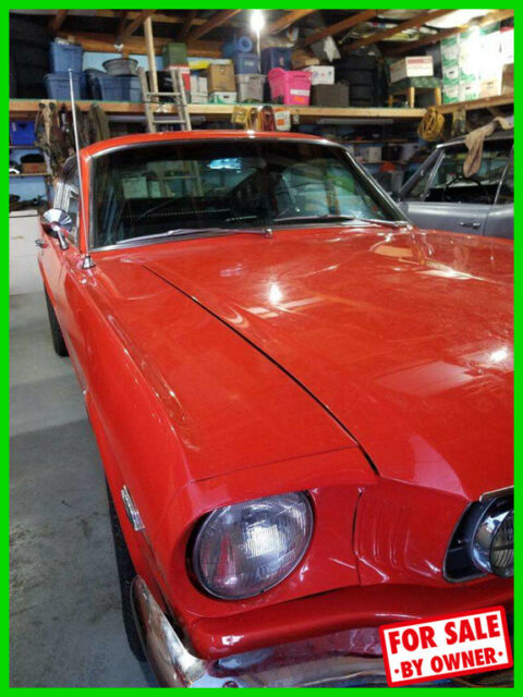 1965 Mustang Fastback 2+2 K code GT 271 HP 8-Cylinder Rally Pack & Wheels c84314 1965 Ford Mustang Fastback 2+2 K code GT