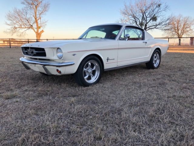 1965 Mustang Fastback. A-Code 1965 Ford Mustang Fastback