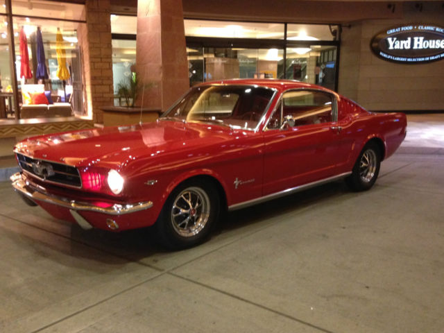 1965 Mustang Fastback RIGHT HAND DRIVE 1965 Ford Mustang Fastback