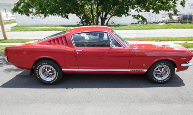 1965 MUSTANG FASTBACK V8 AUTO, PS, GT CLONE , STYLED STEEL WHEELS, VERY SHARP. 1965 Ford Mustang