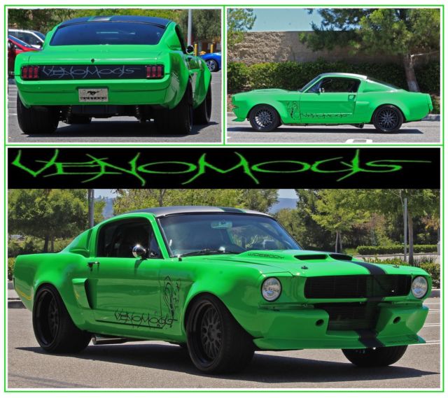 1965 MUSTANG FASTBACK WIDEBODY FUL FRAME RESTOMOD 1965 Ford Mustang