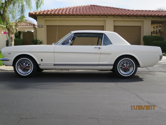 1965 Mustang GT built for the New York World's Fair GT Launch 1965 Ford Mustang GT A Code