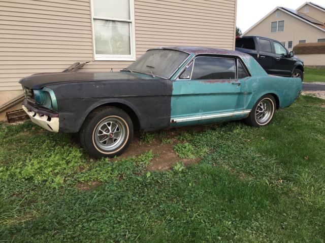 1965 Mustang HIPO k code Factory P10 GT coupe original 9" rear & k-code pts 1965 Ford Mustang k-code