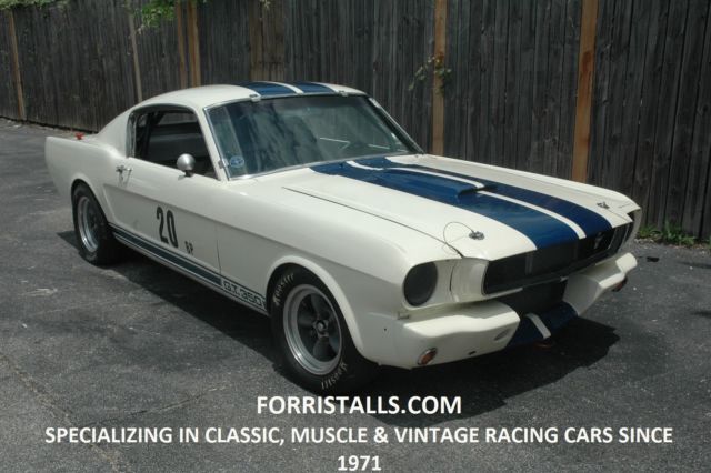 1965 Mustang “R” Model Tribute Race Car 1965 Ford Mustang