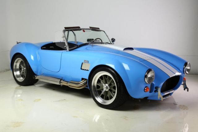 1965 NEW BACKDRAFT ROADSTER 427SR ROUSH T5 WORLD CLASS 500HP BLUE WHITE STRIPES 1965 Shelby RT3 BLACK