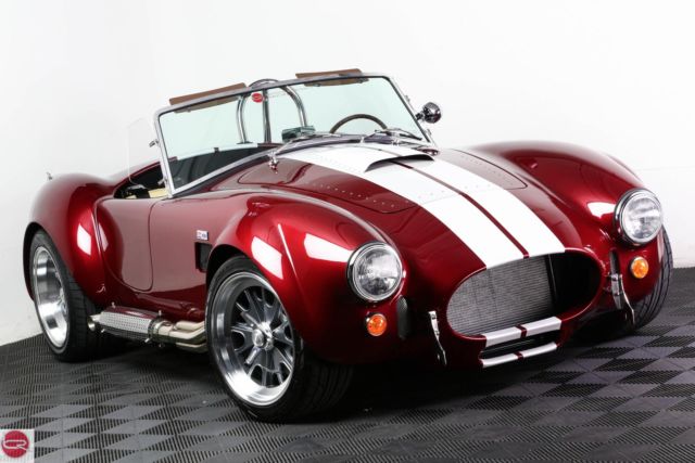 1965 NEW BACKDRAFT ROADSTER 427SR ROUSH T5 WORLD CLASS 500HP MONTERY WHITE 1965 Shelby RT3 BLACK
