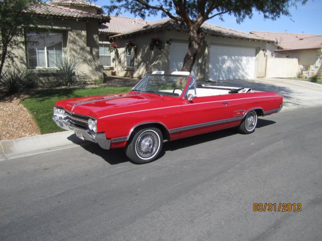 1965 Olds 442 Convertible 1965 Oldsmobile Cutlass