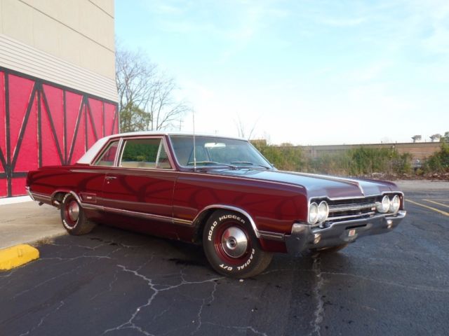 1965 Oldsmobile 442 -RARE FIND-POST CAR-VERY SOLID- SEE VIDEO - photo 7