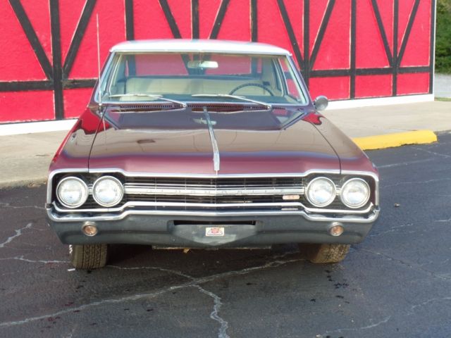 1965 Oldsmobile 442 -RARE FIND-UNMOLESTED-POST CAR-VERY SOLID- SEE VID - photo 9