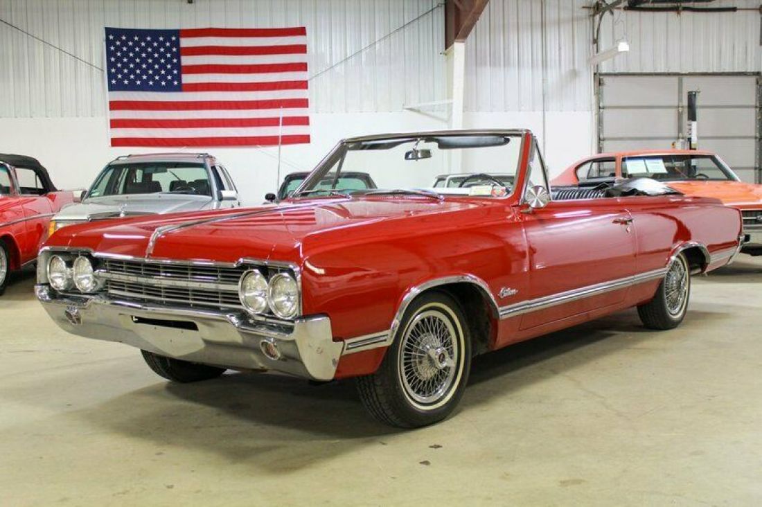 1965 Oldsmobile Cutlass 46045 Miles Red Convertible 330ci V8 Automatic 1965 Oldsmobile Cutlass