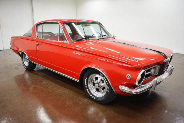 1965 Plymouth Barracuda 1040 Miles RED 273 V8 904 Automatic 1965 Plymouth Barracuda --