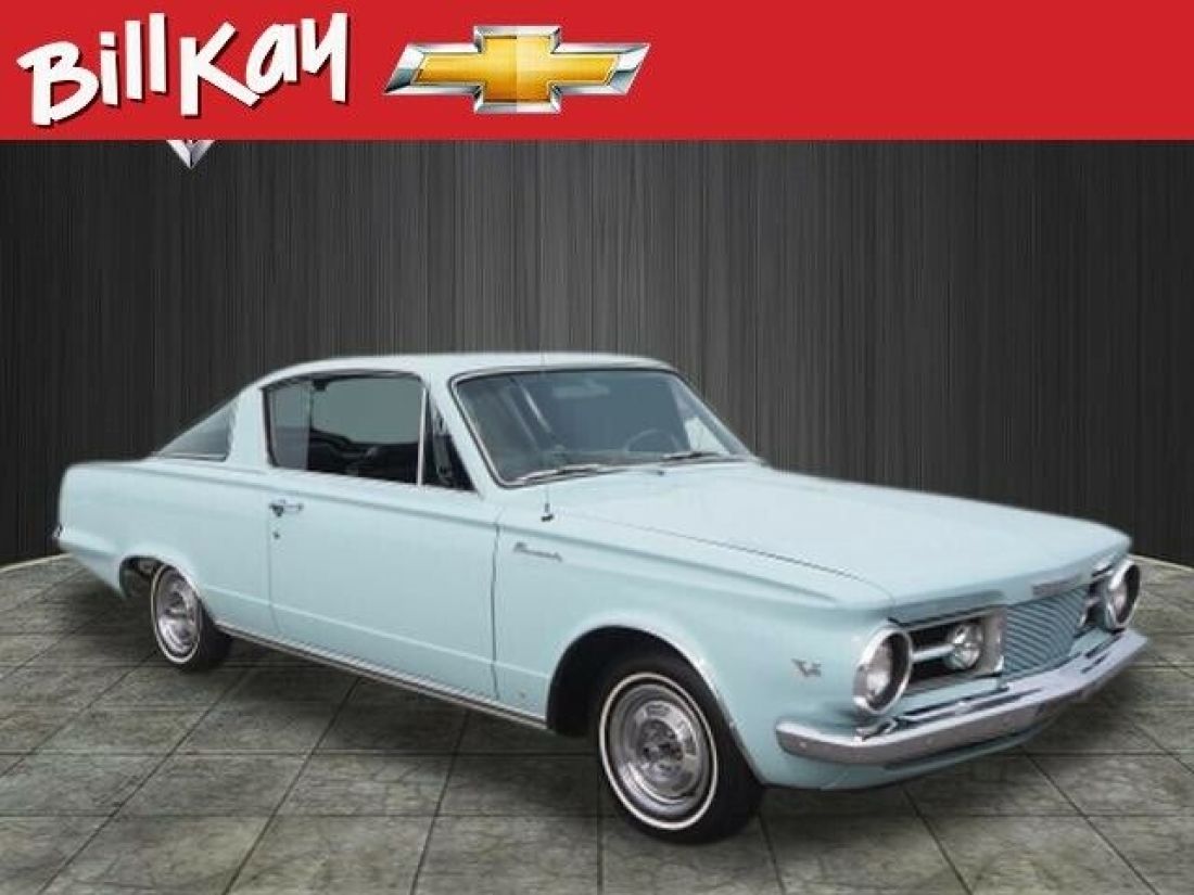 1965 Plymouth Barracuda 2 door hard top 17788 Miles Blue Other Other Automatic 1965 Plymouth Barracuda 2 door hard top