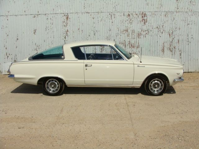 1965 PLYMOUTH BARRACUDA. 273 V-8 AUTO , BUCKETS, FLOOR SHIFT. SURVIVOR 1965 Plymouth Barracuda