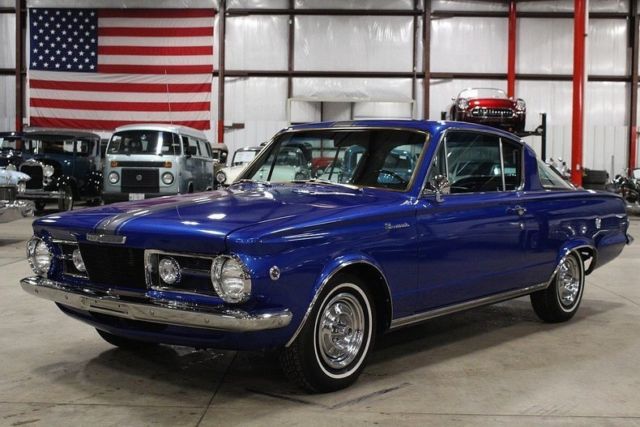 1965 Plymouth Barracuda 78403 Miles Medium Blue Metallic Coupe 273 V8 Automatic 1965 Plymouth Barracuda --