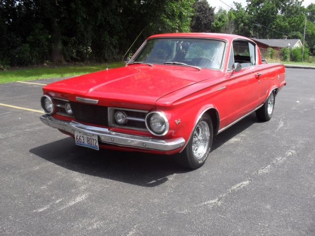 1965 Plymouth Barracuda - NO RESERVE ! 1965 Plymouth Barracuda