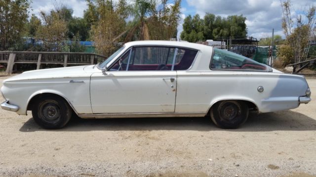 1965 Plymouth Barracuda White - photo 7