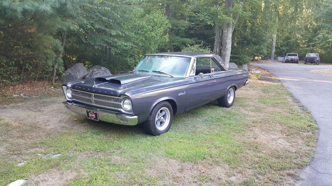 1965 Plymouth Belvedere Coupe Grey RWD Manual ii 1965 Plymouth Belvedere ii