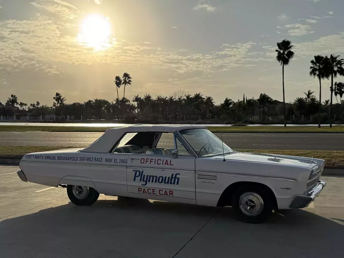 1965 Plymouth Fury Convertible White 1965 Plymouth Fury