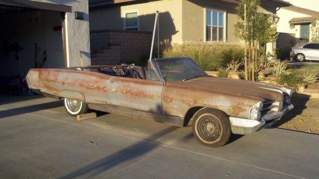 1965 PONTIAC BONNEVILLE CONVERTIBLE PROJECT **FACTORY 4 SPEED** 1965 Pontiac Bonneville