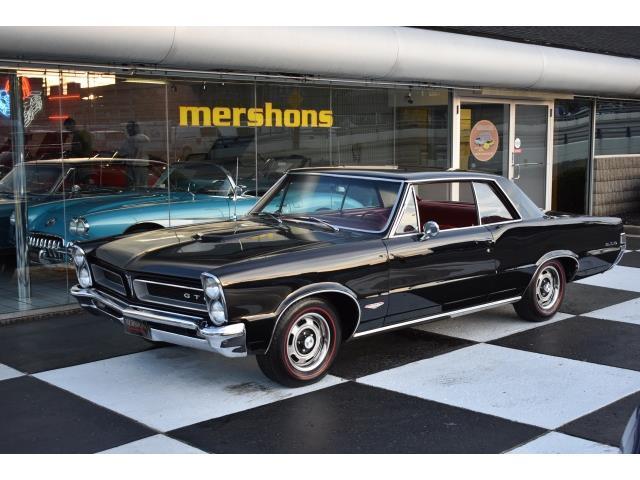 1965 Pontiac GTO - 389 with Matching Numbers, 4 Speed, Real Black over Red Car! 1965 Pontiac GTO