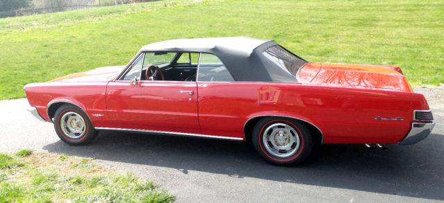 1965 PONTIAC GTO CONVERTIBLE 389 4 SPEED WITH TRI-POWER ADDED 1965 Pontiac GTO