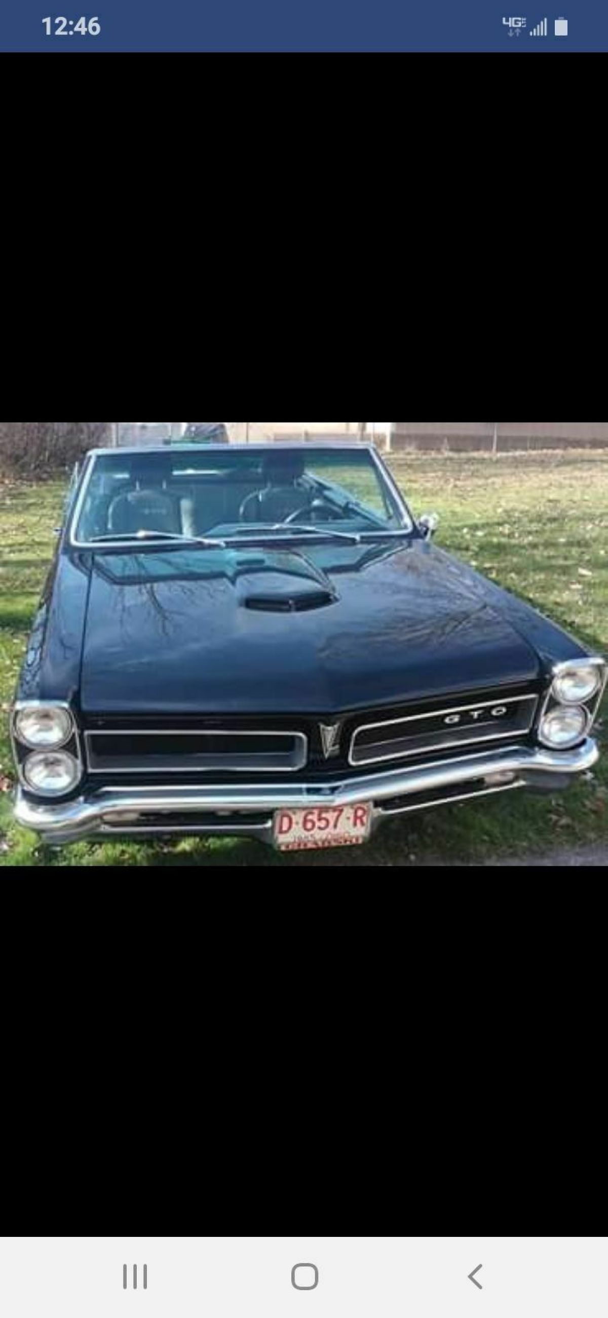 1965 Pontiac GTO Convertible 455 Fully Documented 1965 Pontiac GTO gto phs docs