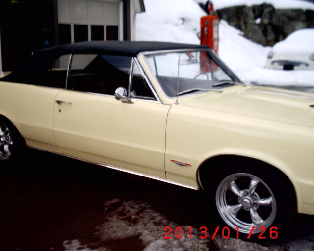 1965 pontiac gto convertible ( tribute ) frame off 1965 Pontiac GTO convertible